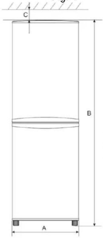 Exquisit KGC 230/60-1.1A++ - Aufstellen - 1