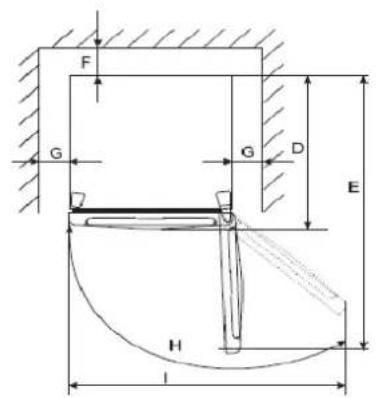 Exquisit KB 45-1 A++ - Gerätemaße in mm - 2
