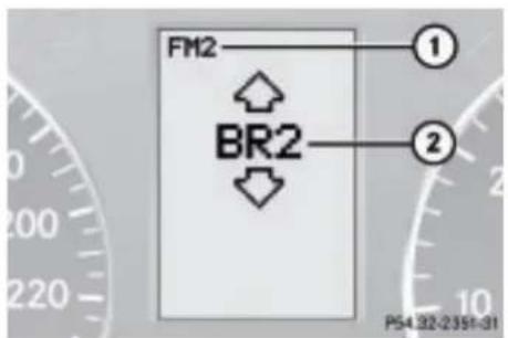 Mercedes-Benz C 320 CDI (2007) - Bordcomputer - 1
