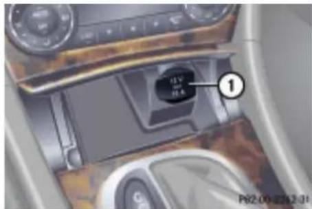 Mercedes-Benz C 320 CDI (2007) - SteckdoseCockpit - 1