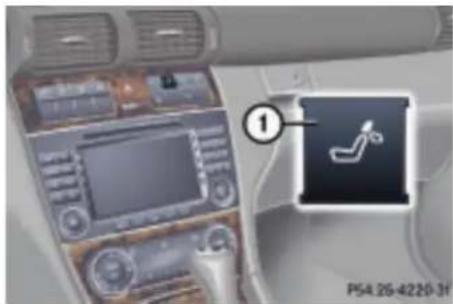 Mercedes-Benz C 320 CDI (2007) - Kopfstützenvonvornabklappen(Limousine) - 1