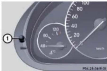 Mercedes-Benz C 320 CDI (2007) - Service-Meldungausblenden - 1