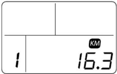 Victesse Strada HM - 1: Reset trip meter - 1