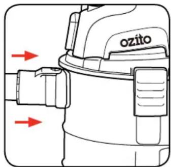 Ozito VWD-1212 - Vacuuming - 1