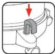 Ozito VWD-1212 - Mounting the Cable Hook - 1