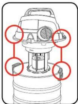Ozito VWD-1212 - Fitting the Handle - 3