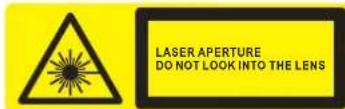 OPTOMA ZU850 - Sicherheitsinformationen zu Laserstrahlung - 3