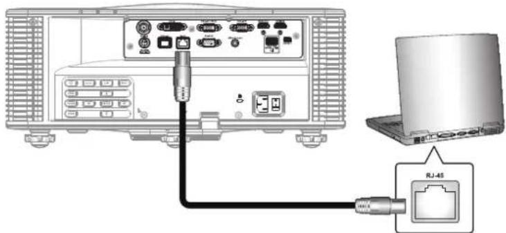 OPTOMA ZU850 - LAN/RJ45 (Windows XP) - 1