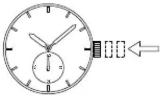 Orient Star Contemporary RE-HJ0003B - [Cómo ajustar la hora] - 3
