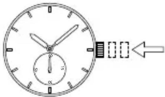 Orient Star Contemporary RE-AV0111L - ◆ HOW TO SET THE TIME & DATE [AU (F6N)][AW (F6G)][How to set the time] - 5