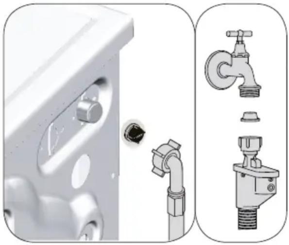Elektra Bregenz WAFS 71421 - Wasserzulauffilter reinigen - 1