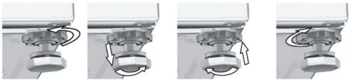 Elektra Bregenz WAFN 81467 - Füße einstellen - 2