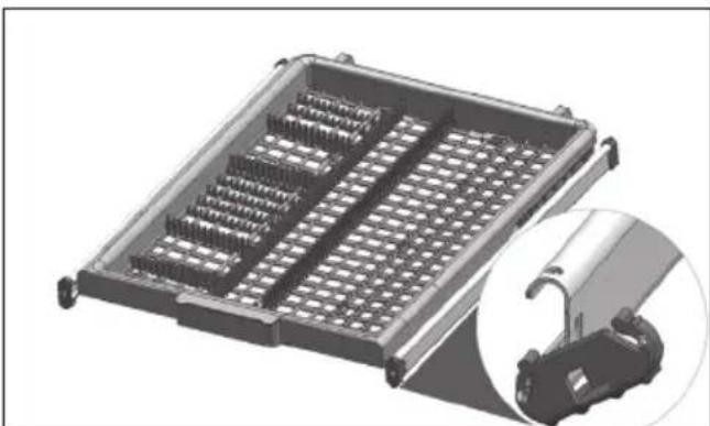 Elektra Bregenz GI 53450 X - Oberer Besteckkorb - 1