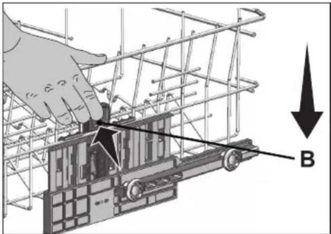 Elektra Bregenz GI 53450 X - Höhe des oberen Korbes anpassen - 2