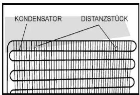 KONDENSATOR DISTANZSTÜCK