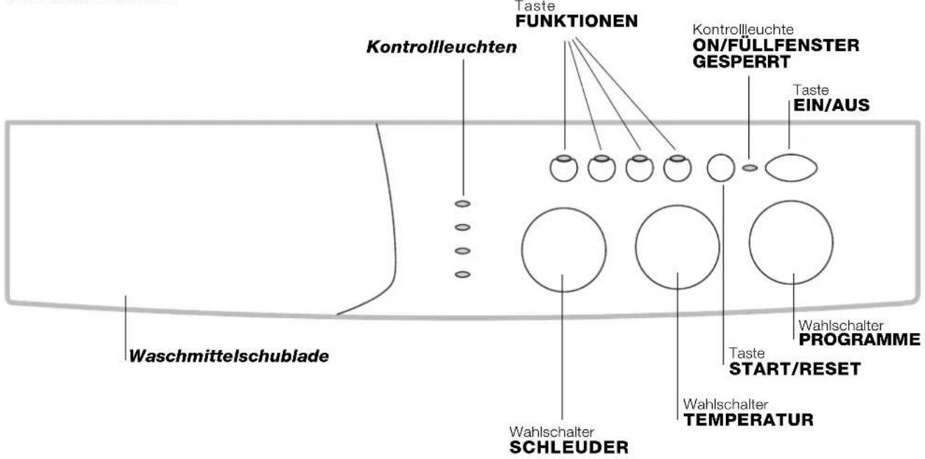 INDESIT WIXL 165 (DE) (V) - Beschreibung des Waschvollautomaten - 1