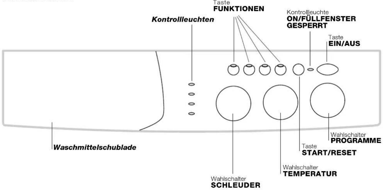 INDESIT WIL 105 (DE) - Beschreibung des Waschvollautomaten - 1