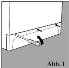 INDESIT W 125 X (DE) - Bei Bedarf kontrollieren Sie die Pumpe und den Gummischlauch. - 1