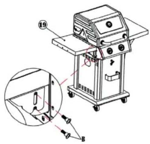Klarstein 10032455 - ASSEMBLY INSTRUCTIONS FOR THE GRILL - 18