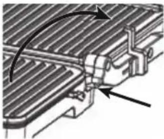 ECG KG 100 - Avatud grilli kasutamine (asend 3) - 1