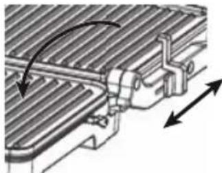 ECG KG 100 - A sütés és grillezés helyzete - 1