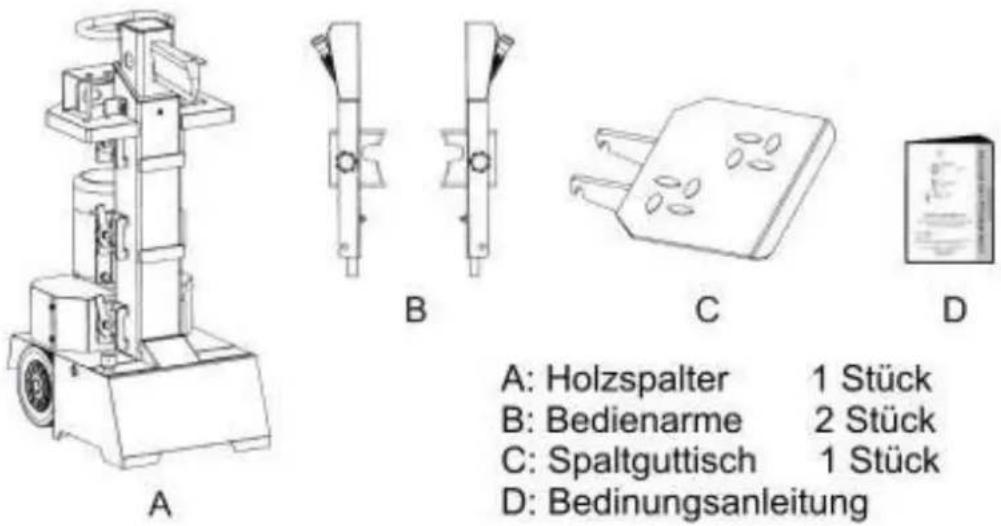 Crossfer LS8T-230V - VERPACKUNGSINHALT - 1