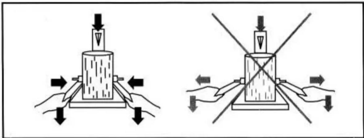 Crossfer HSP10TS-230V - Einstellung der Holzkrallen - 3