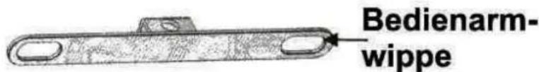 Crossfer HSP10TS-230V - Montieren der Bedienarme - 2