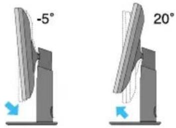 LG W3000H-BNS - Positioning your display - 1