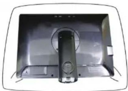 LG W3000H-BNS - Connecting the stand base or Removing the stand base - 1
