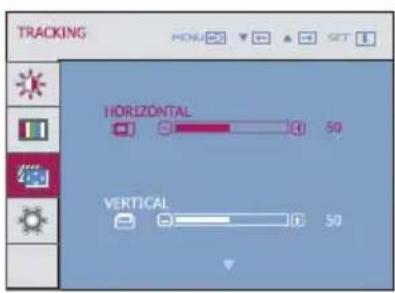 LG W2452TX - Main menu Sub menu Description - 2