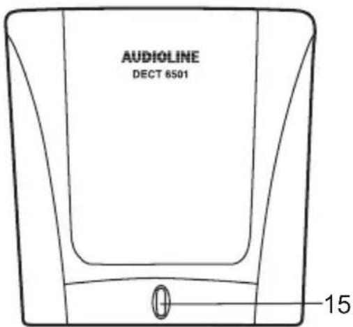 AUDIOLINE DECT 6500B - Ladestation - 1