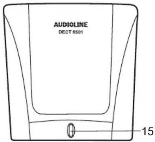 AUDIOLINE DECT 6500B - Charger - 1