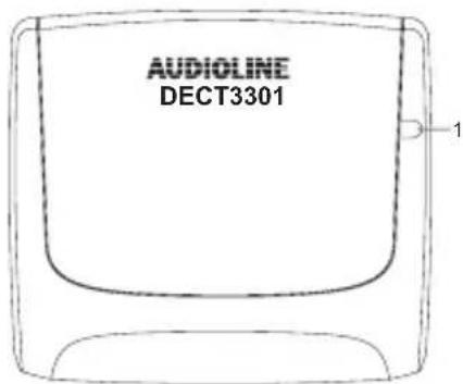 AUDIOLINE DECT 3300B - Ladestation - 1