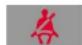 Mercedes-Benz S 430 (2001) - Seat belt nonusage warning lamp - 1