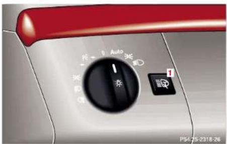 Mercedes-Benz S 430 (2001) - Locator lighting - 1