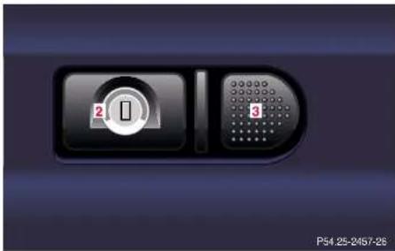 Mercedes-Benz S 430 (2001) - Central locking system - 1