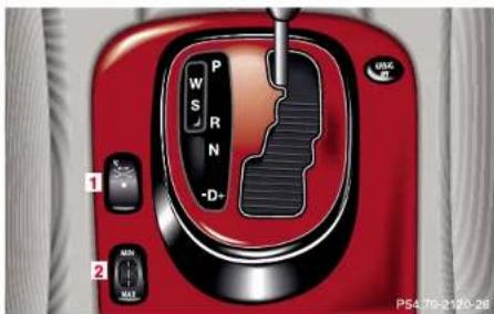 Mercedes-Benz S 430 (2001) - Distronic settings - 1