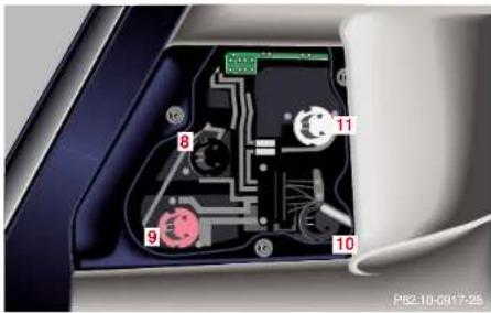 Mercedes-Benz S 430 (2001) - Taillamp assemblies - 1