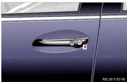 Mercedes-Benz S 430 (2001) - Radio frequency and infrared remote control - 5