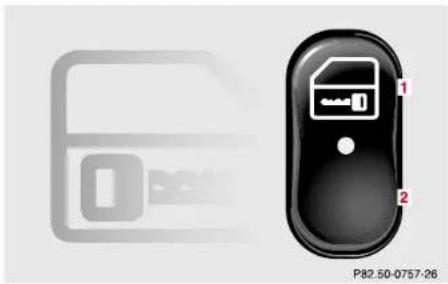 Mercedes-Benz S 430 (2001) - Central locking switch - 1