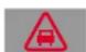 Mercedes-Benz S 430 (2001) - Distronic (DTR) - warning lamp - 1