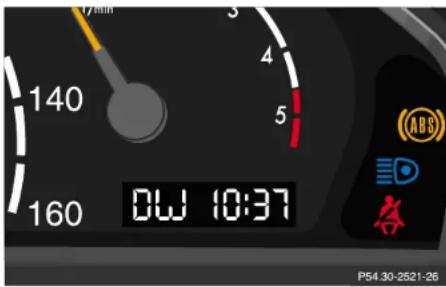 Mercedes-Benz S 430 (2001) - Automatic transmission - 1