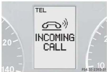 Mercedes-Benz C 230 Sport (2006) - Answering a call - 1