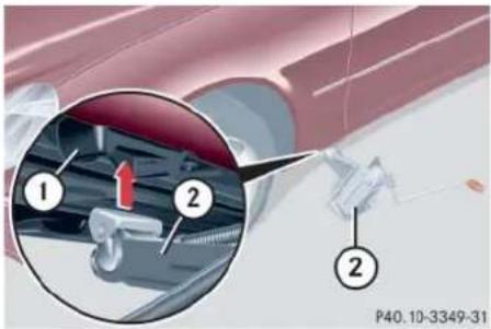 Mercedes-Benz C 230 Sport (2006) - Flat tire - 1