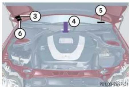 Mercedes-Benz C 230 Sport (2006) - Identification labels - 3