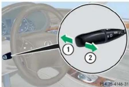 Mercedes-Benz C 230 Sport (2006) - Combination switch - 1