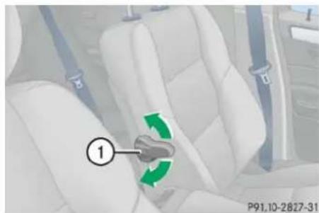 Mercedes-Benz C 230 Sport (2006) - Lumbar support\* - 1