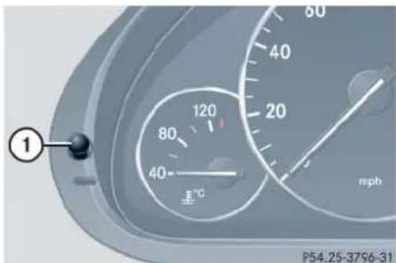 Mercedes-Benz C 230 Sport (2006) - ▼Instrument cluster - 1