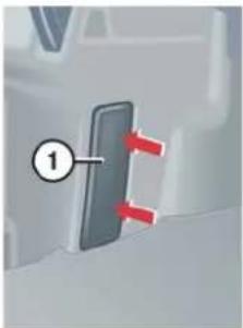 Mercedes-Benz C 230 Sport (2006) - Fuse box in trunk - 1